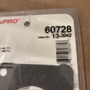Fuel Injection Throttle Body Mounting Gasket Fel-Pro 60728 NOS