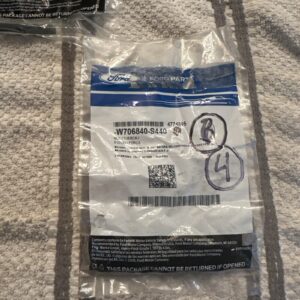 GENUINE FORD PARTS RUNNING BOARD BRACKET NUTS (4 PACK) W706840-S440