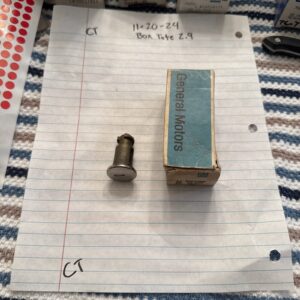 GM 1969 Chevrolet Tail Gate Lock Cylinder NOS Part # 3961300
