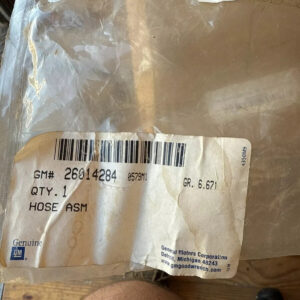 GM 26014284 Steering Fluid Return Hose