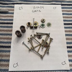 GM 325075 Chevrolet Corvette Front Or Rear Drum Brake Shoe Pin And Spring Kit