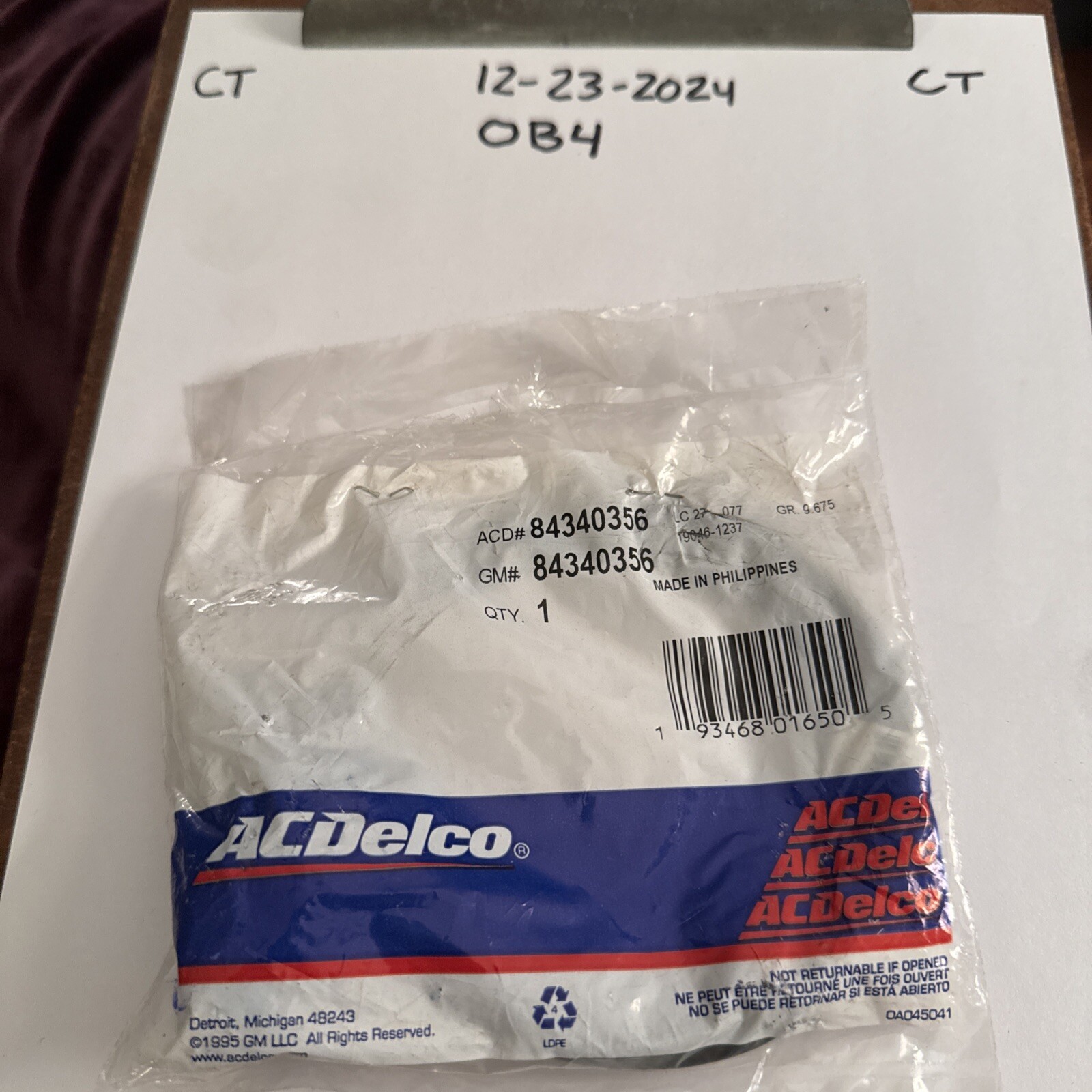 GM 84340356 CABLE ASM,USB DATA 2018-2019 Chevrolet Traverse