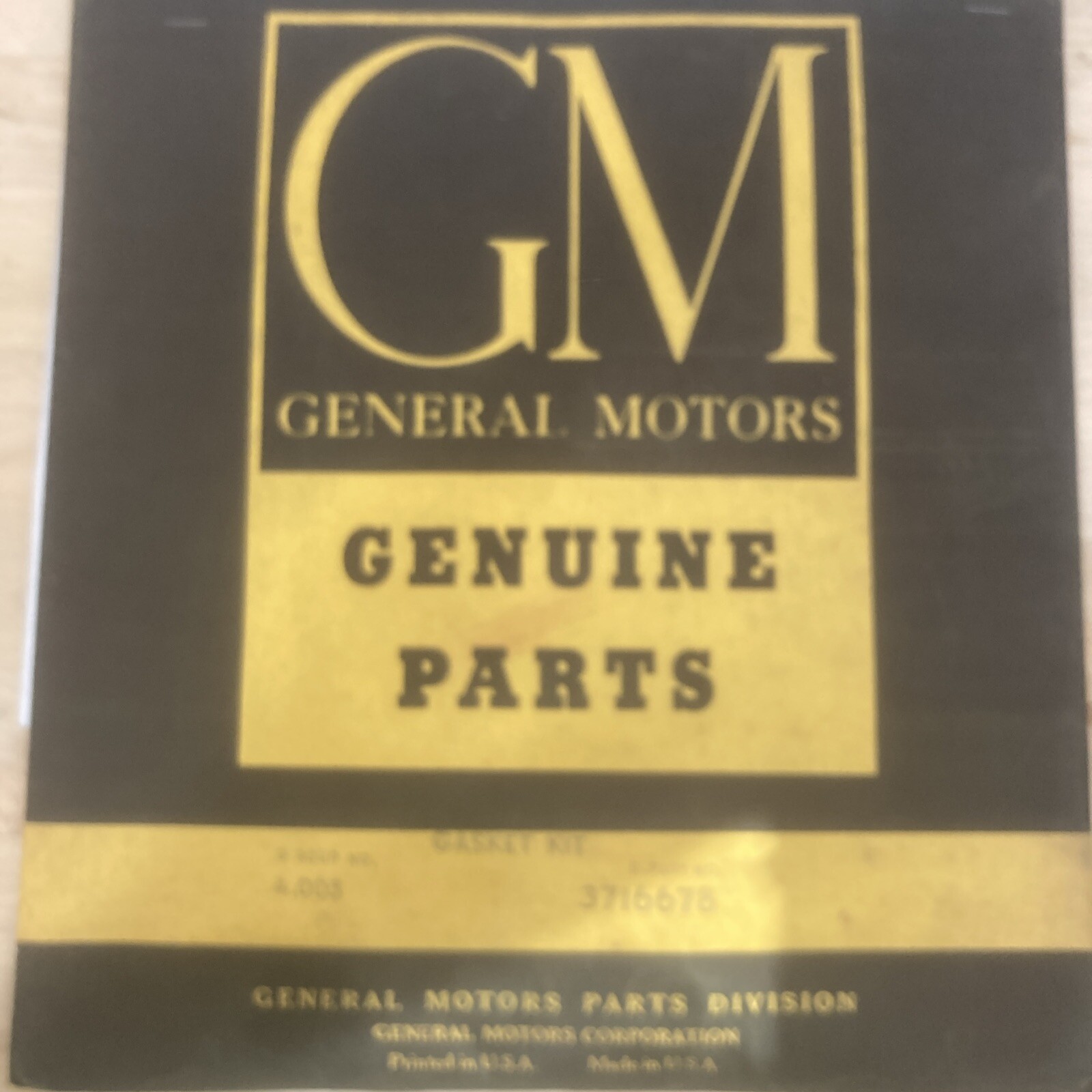 GM Gasket Kit 3716678 - Image 4
