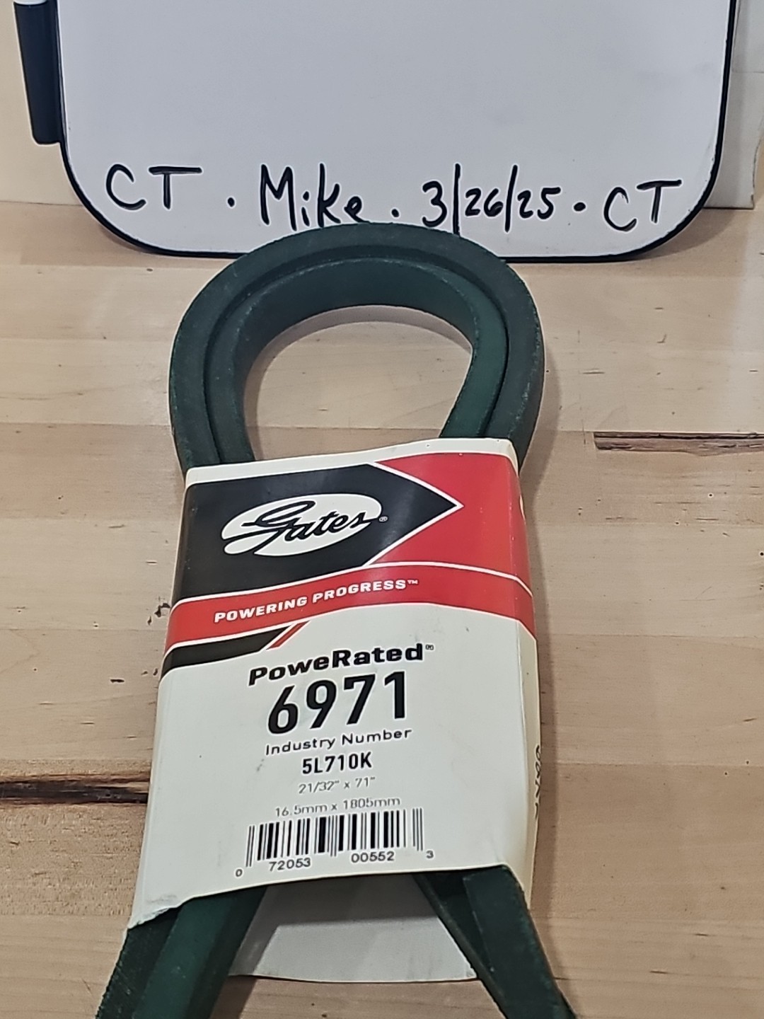 Gates 6971 PoweRated V-Belts - Image 3