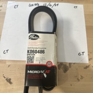 Gates K060486 Serpentine Belt For Select 03-19 Audi Chrysler Dodge Toyota Models