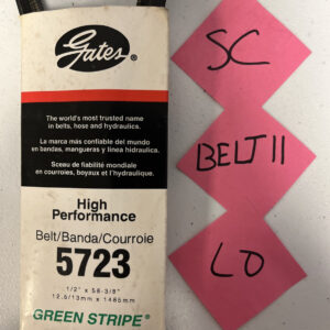 Gates Standard Hit Performance Green Stripe Belt 5723