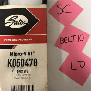 Gates Standard K050478 Micro-V AT Serpentine Drive Belt