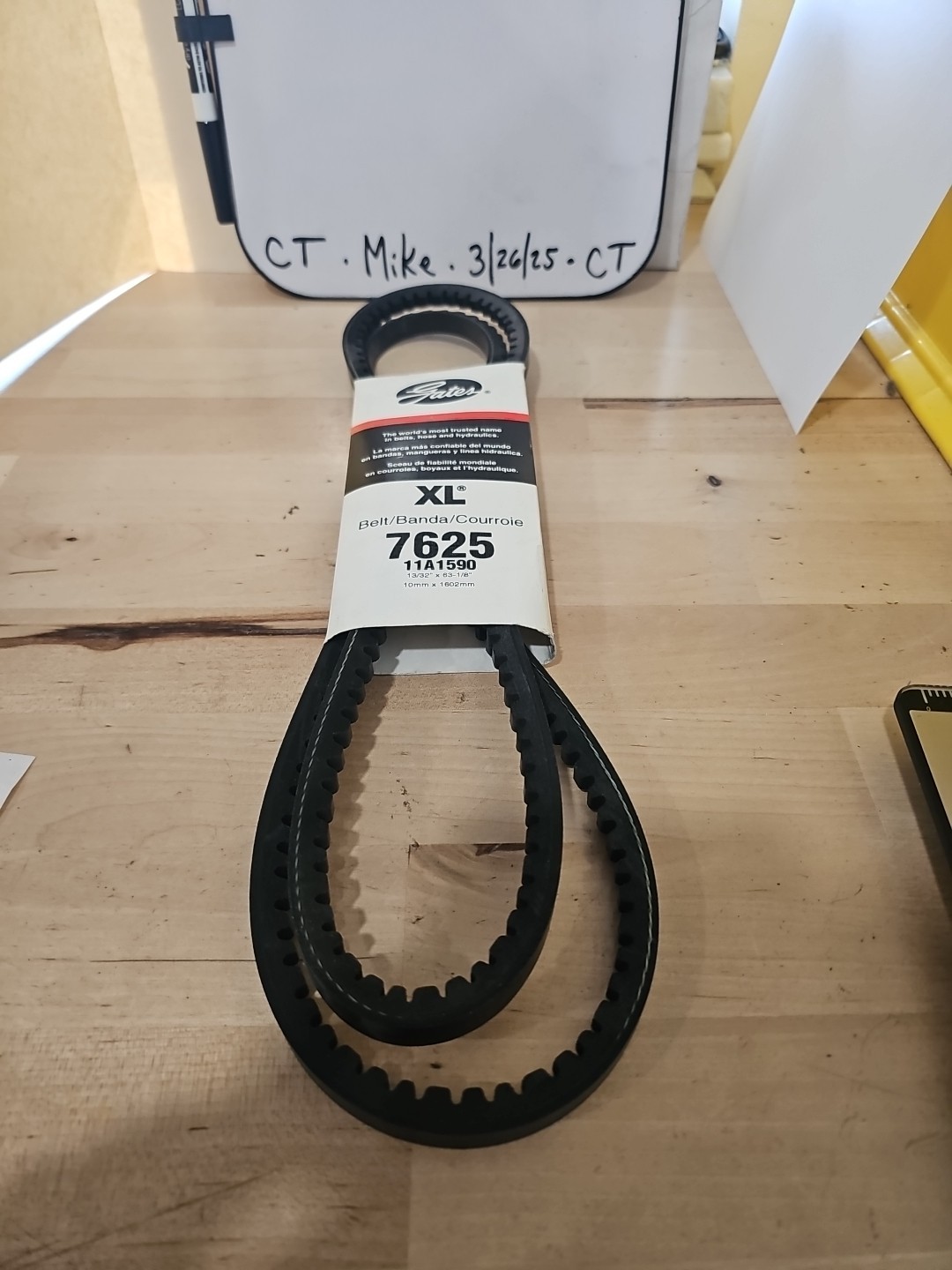 Gates XL Belt 10mm x 1602mm