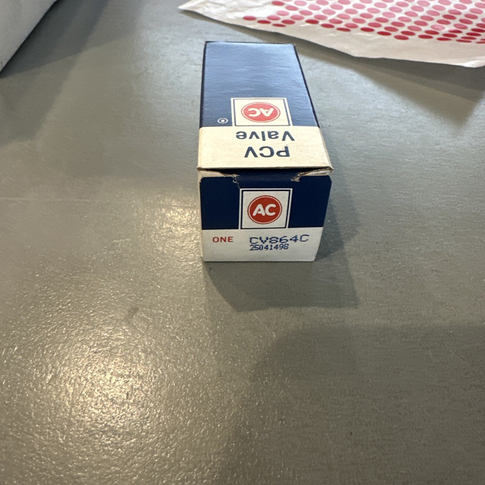 Genuine AC Delco PCV valve CV864C 25041498 fast shipper to buyer