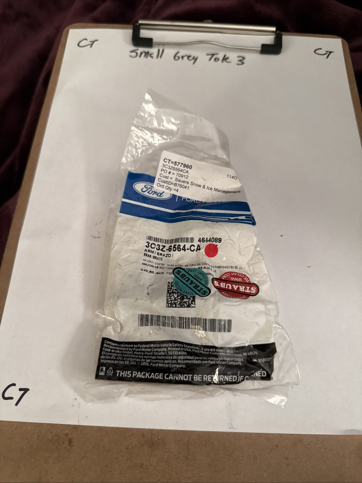 Genuine Ford Arm Assembly Valve Rocker 3C3Z-6564-CA