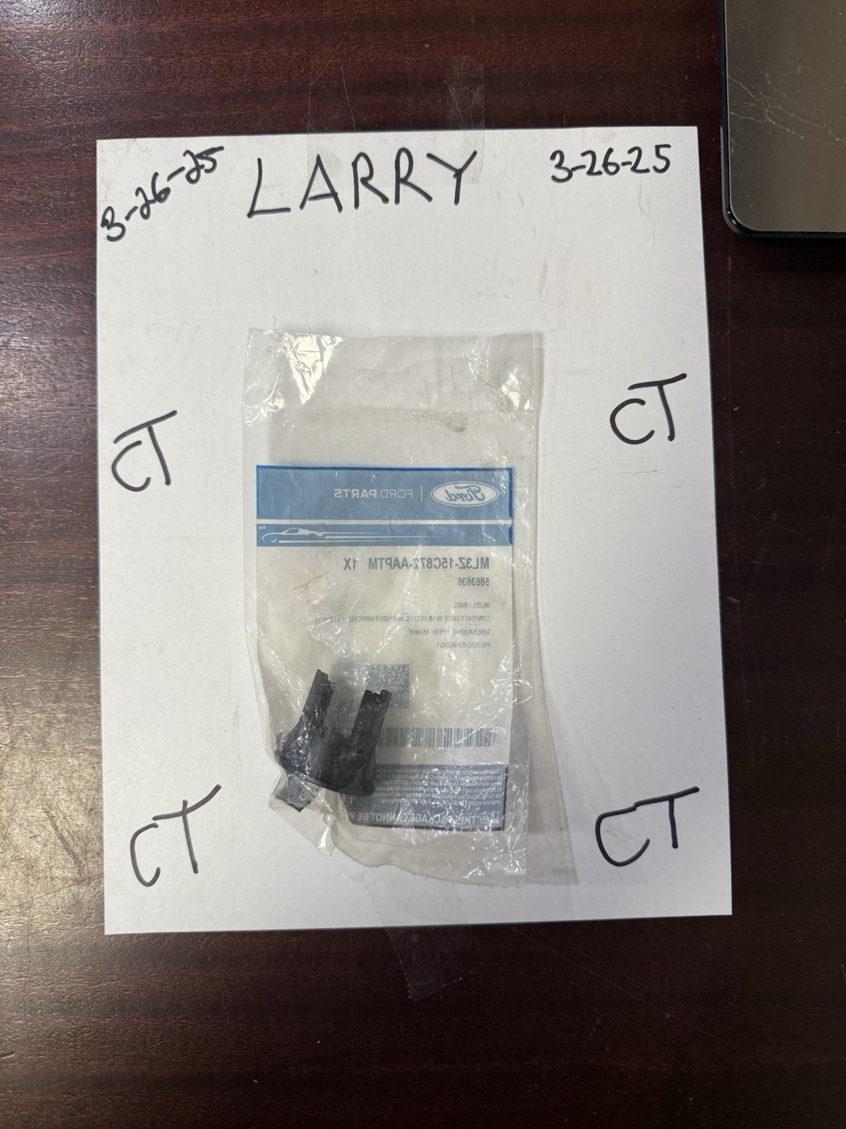 Genuine Ford Auto Park Sensor Retainer ML3Z-15C872-AAPTM - Image 3