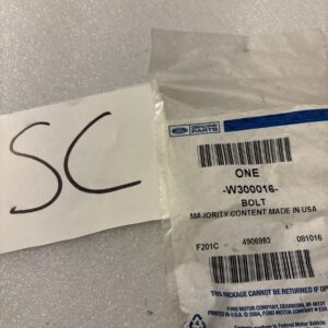 Genuine Ford Bolt W300016