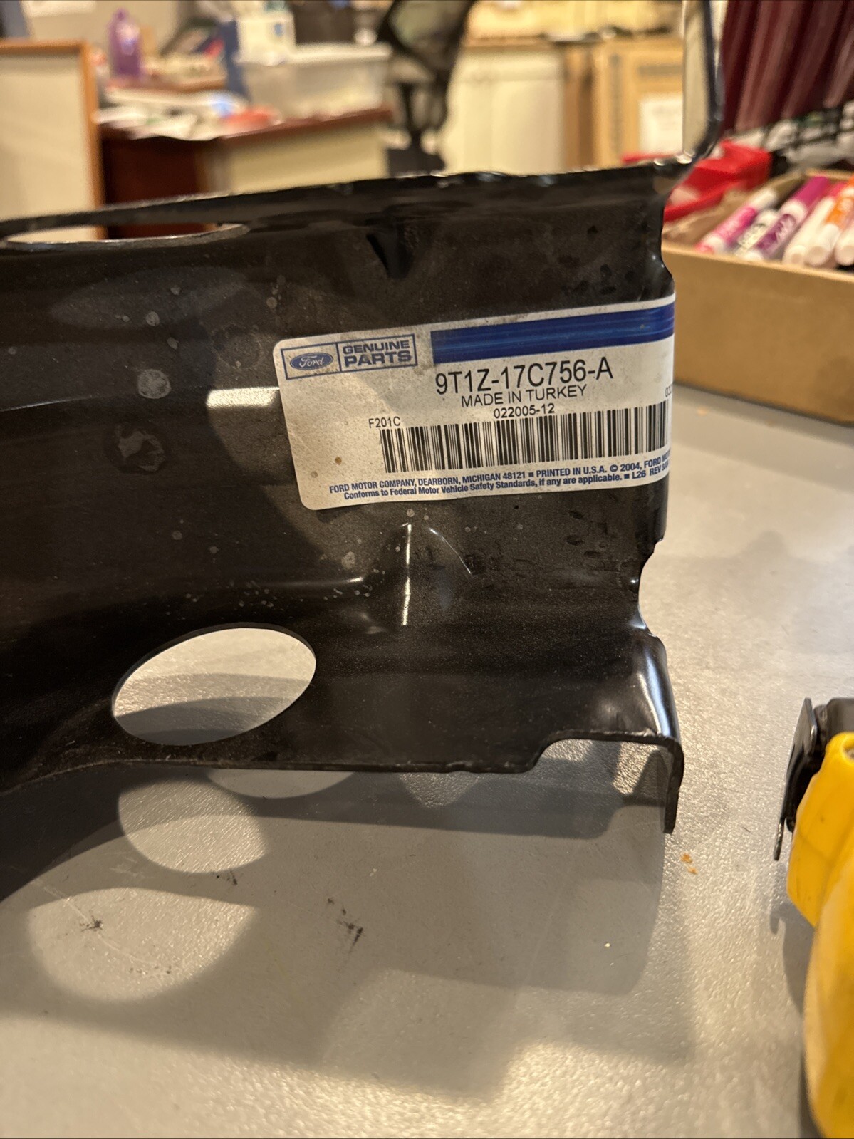 Genuine Ford Bumper Bracket 9T1Z-17C756-A