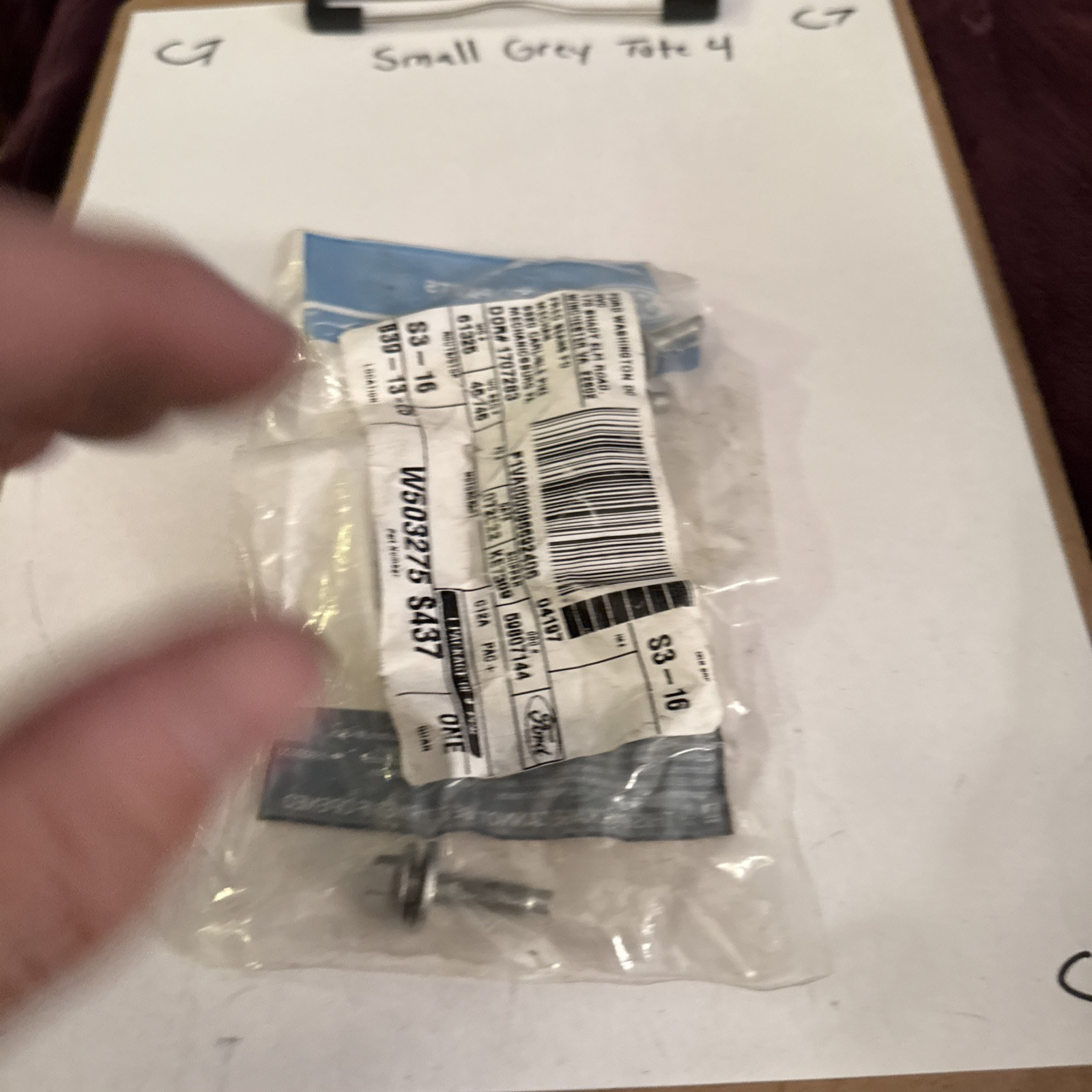 Genuine Ford Camshaft Sensor Bolt (QTY 1) -W503275-S437 - Image 3