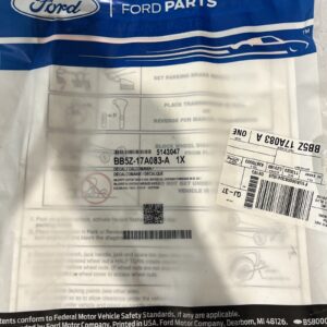 Genuine Ford Decal BB5Z-17A083-A