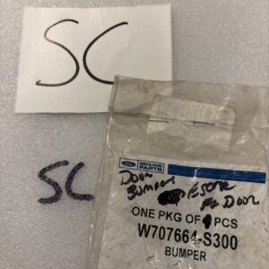 Genuine Ford Door Shell Bumper W707664-S300