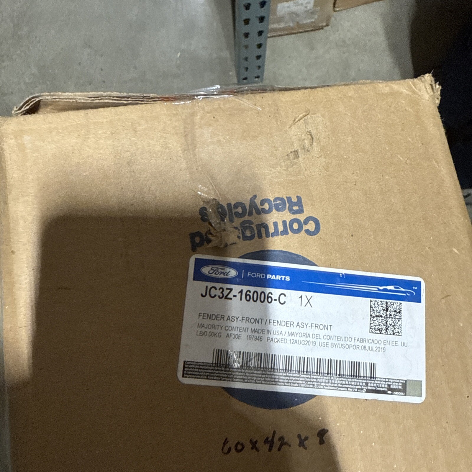 Genuine Ford Fender HC3Z-16006-F