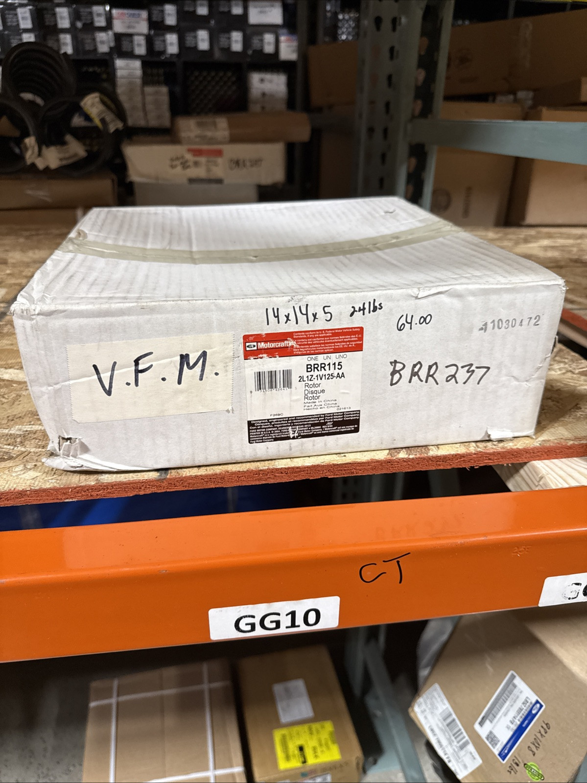 Genuine Ford Lincoln Navigator 2003-2006 Disc Brake Rotor Assembly 3U2Z-1V125-EB