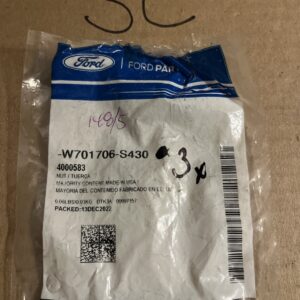 Genuine Ford Manifold Nut W701706-S430 -3 Pack