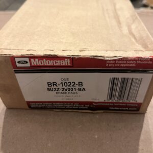 Genuine Ford Motorcraft OEM Brake Pad Kit 5U2Z-2V001-BA BR1022B