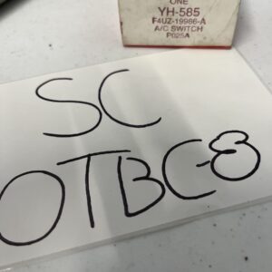 Genuine Ford Motorcraft YH-585 A/C Switch F4UZ-19986-A, NOS
