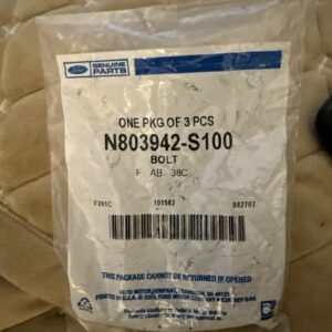 Genuine Ford N803942-S100 Boot Bolt N803942S100 (3 Pack)