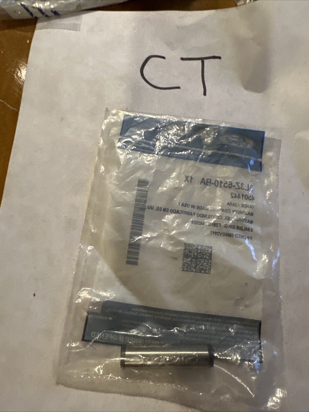 Genuine Ford OE Guide - Valve 3L3Z-6510-BA - Image 3