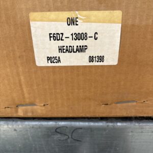 Genuine Ford OE Mercury Sable Headlamp F6Dz-13008-C NOS