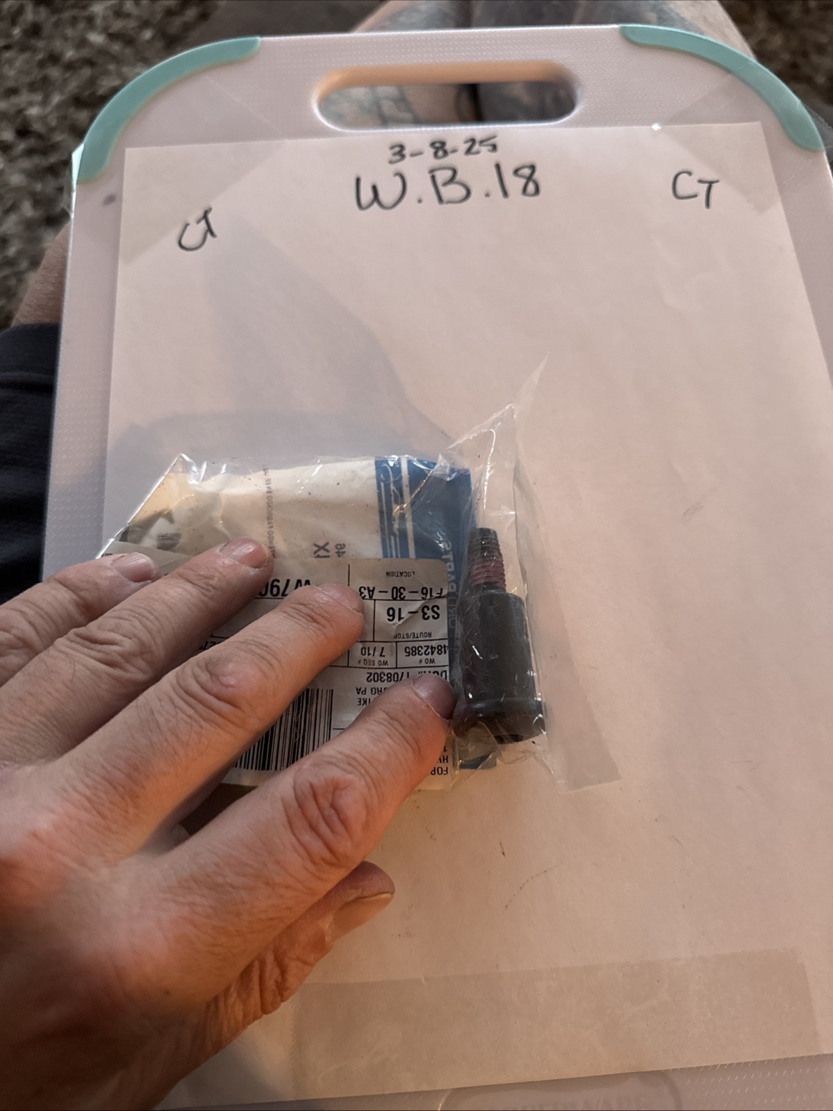 Genuine Ford OE Rivet - Blind W790587-S900 - Image 3