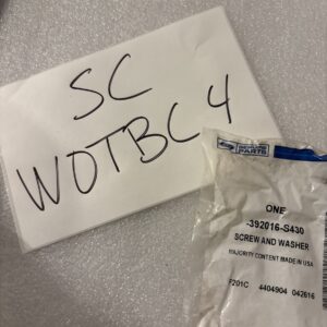 Genuine Ford OEM 392016-S430 Screw And Washer Assembly