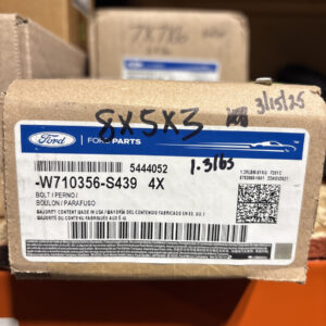 Genuine Ford OEM Cross Member Bolts W710356-S439 Qty 4