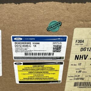 Genuine Ford OEM NEW Cylinder Head DG1Z-6049-C LH Cylinder Head LOCATED IN CT