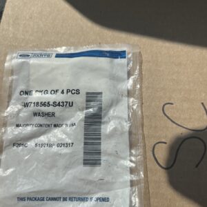 Genuine Ford OEM -W718565-S437U Washer (4 Pack)