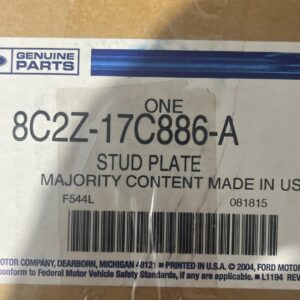Genuine Ford Reinforced Bracket Stud Plate 8C2Z-17C886-A
