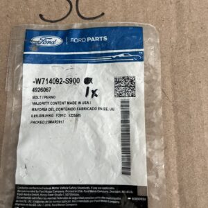 Genuine Ford Release Cable Upper Bolt W714092-S900