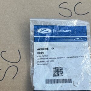Genuine Ford Screw W300038 (4 Pack)