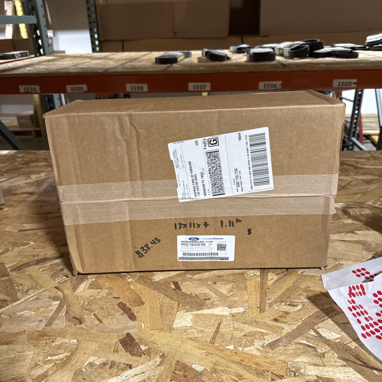 Genuine Ford Splash Guards - Molded - Rear BB5Z-16A550-BB - Image 3