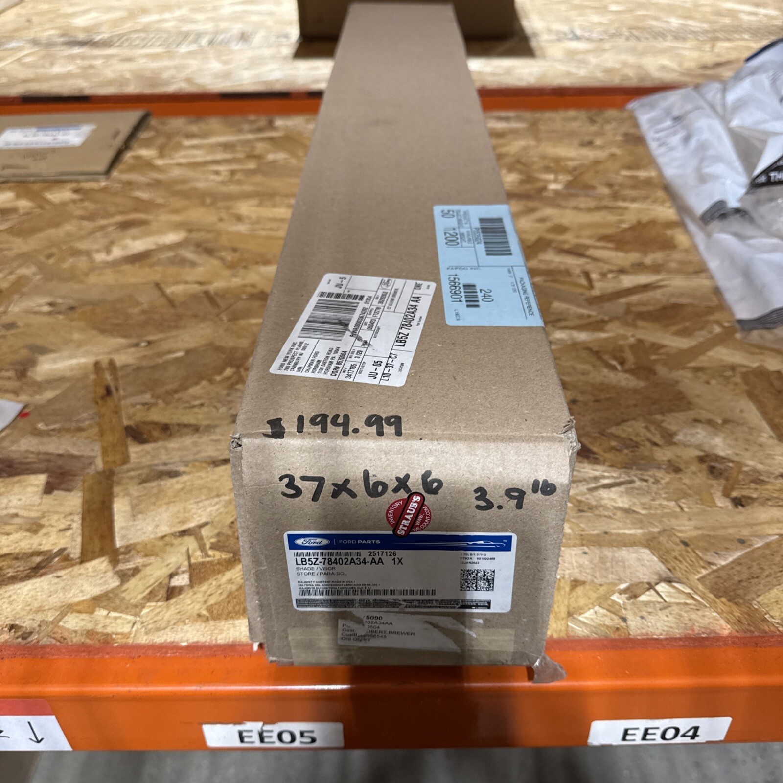 Genuine Ford Sunshade LB5Z-78402A34-AA - Image 3