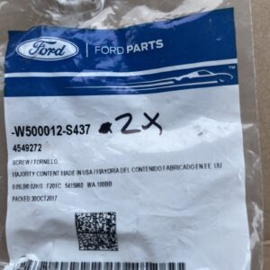 Genuine Ford Support Bracket Screw -W500012-S437