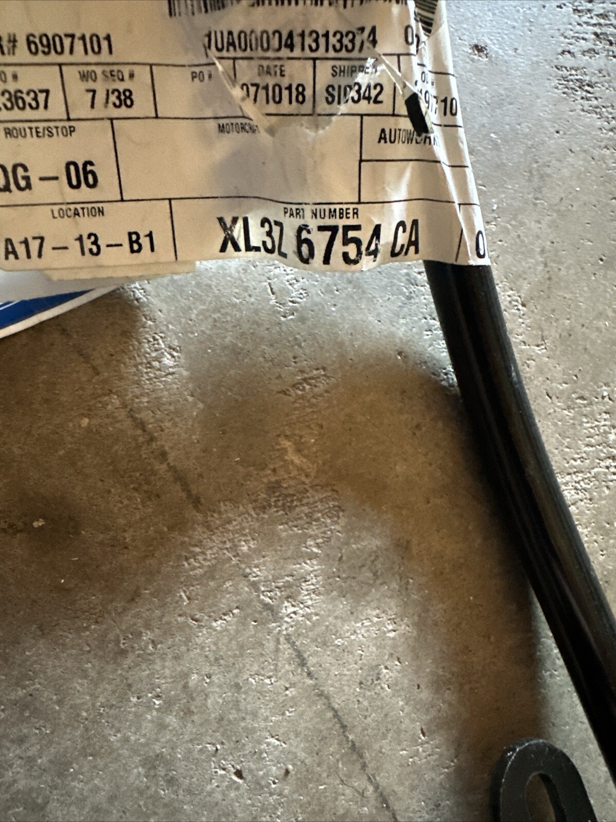 Genuine Ford Tube Assembly XL3Z-6754-CA - Image 3