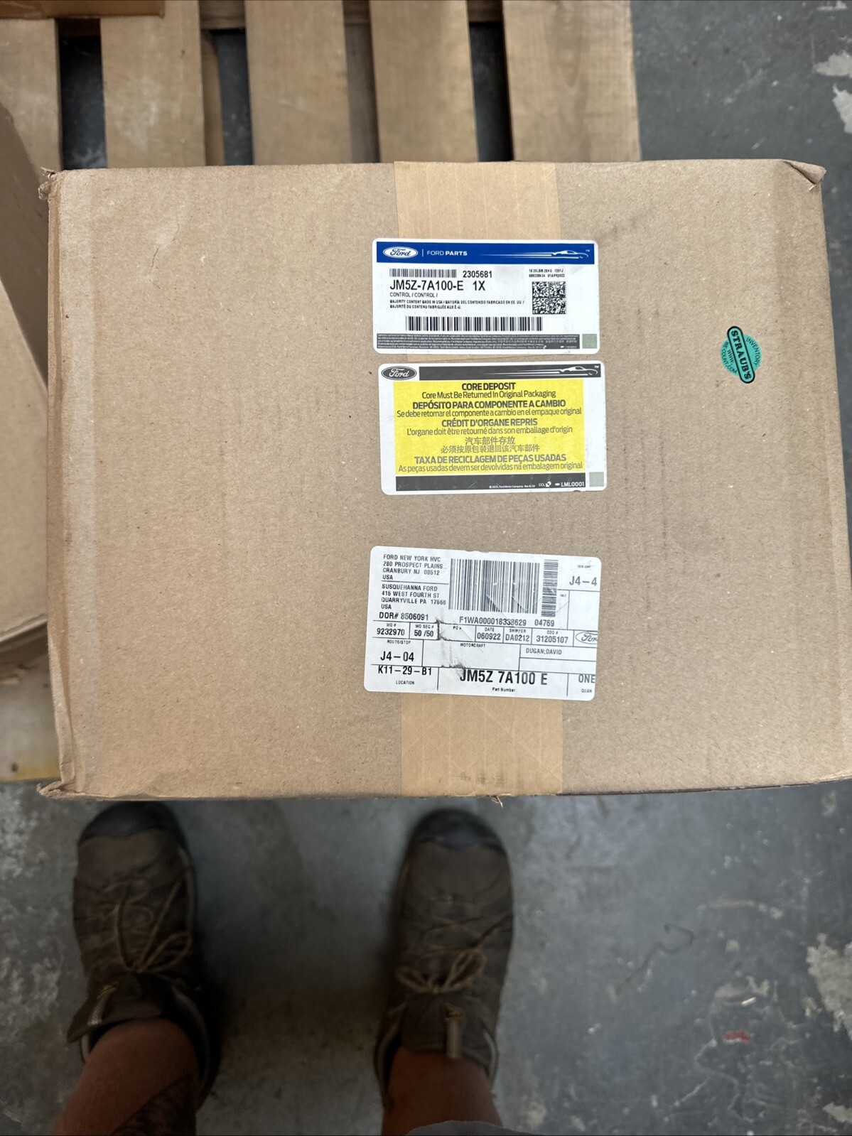 Genuine Ford Valve Body JM5Z-7A100-E