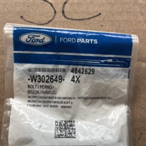 Genuine Ford W302649 Bolts, Lot of 4
