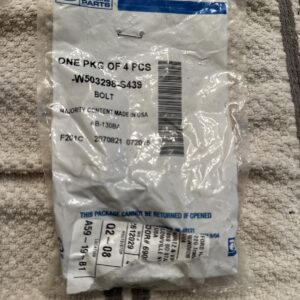 Genuine Ford Water Pump Assembly Bolt W503298-S439