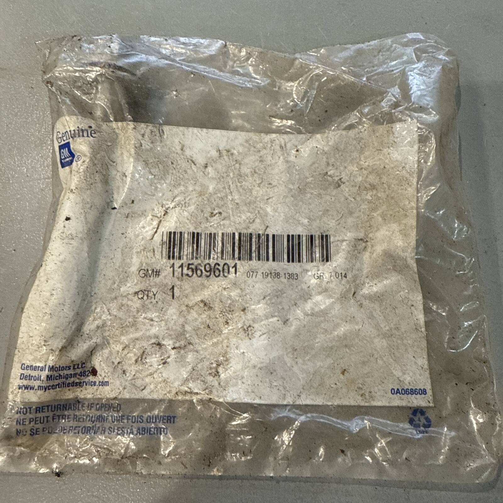 Genuine GM 11569601 Transmission Mount and Support Bolt