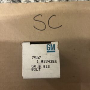 Genuine GM 334388 Bolt Wheel Stud NOS