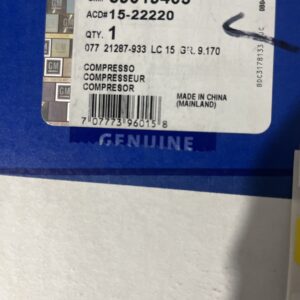 Genuine GM Air Conditioning Compressor 89019403