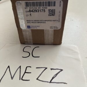 Genuine GM Black Passenger Side Roof Panel Joint Finish Molding 84293175