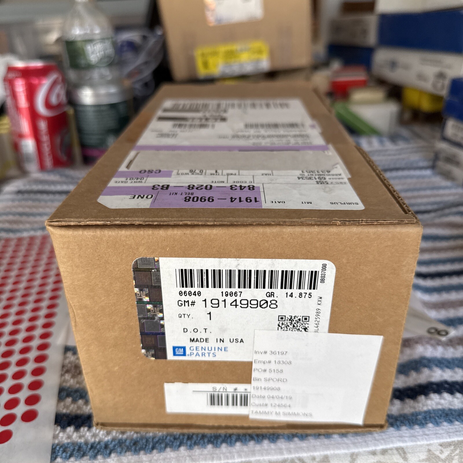 Genuine GM Buckle 19149908