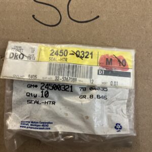 Genuine GM Heater Inlet Pipe Seal (O-Ring) 24500321