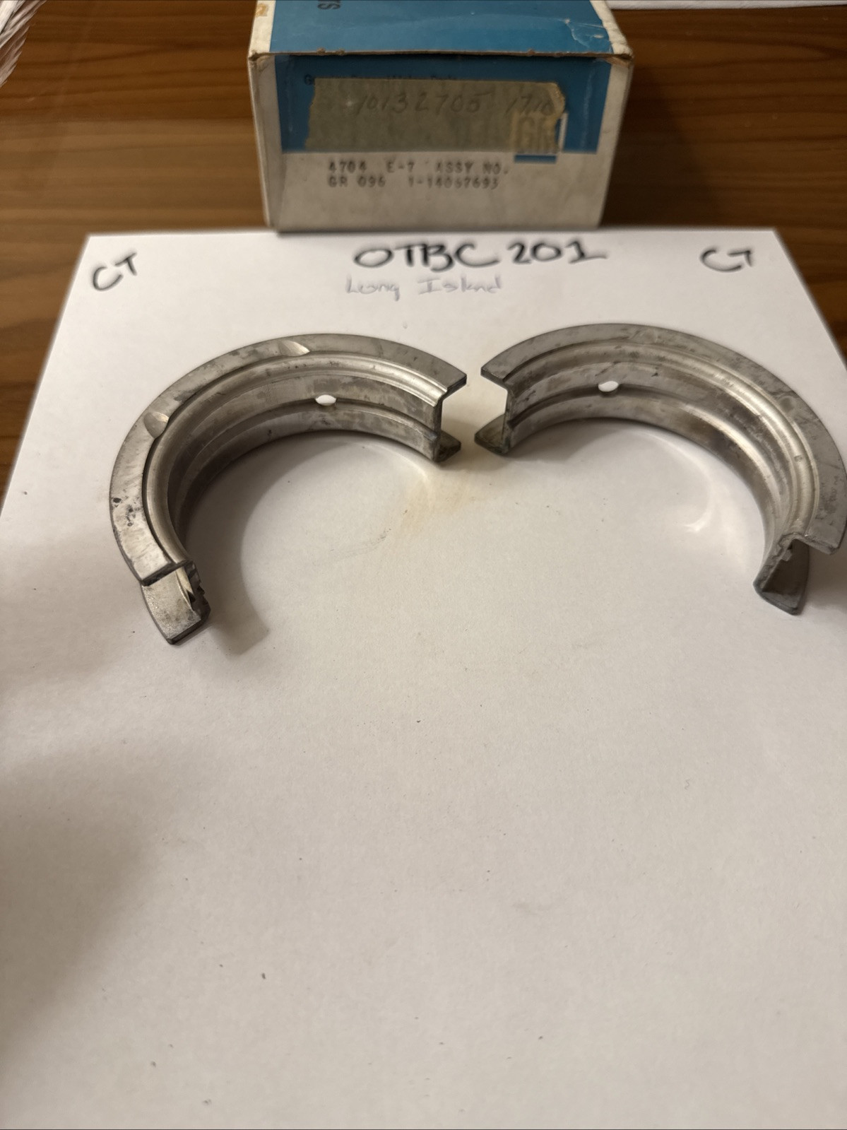 Genuine GM Main Bearings 14067693